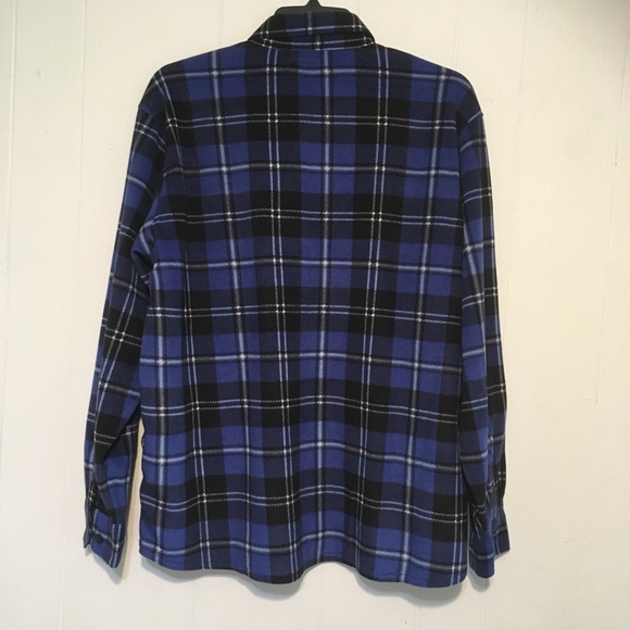 NWT wrangler plaid flannel long sleeve shirt - Picture 2 of 11